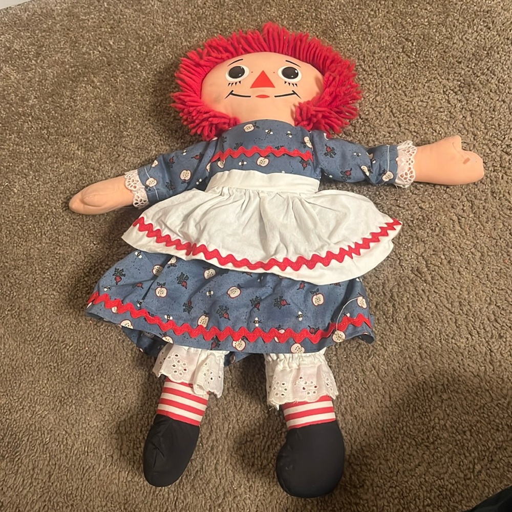 Raggedy Ann Vintage Plush